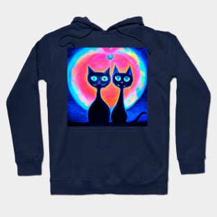 Cats In Love Hoodie